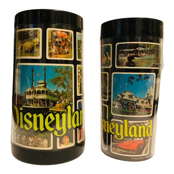 Vintage Disneyland Thermo Serv Lot of 2 Made in the USA Mug/Cup - Picture 2 of 9